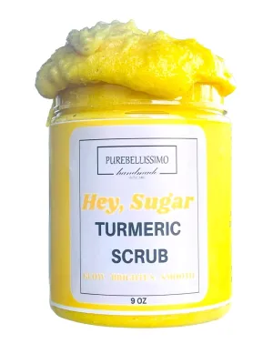 Vitamin C and Turmeric Face Scrub, Facial Scrub Exfoliating For Blackheads, Dark Spots, Acne