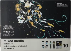 Winsor & Newton Mixed Media Set, Metallic