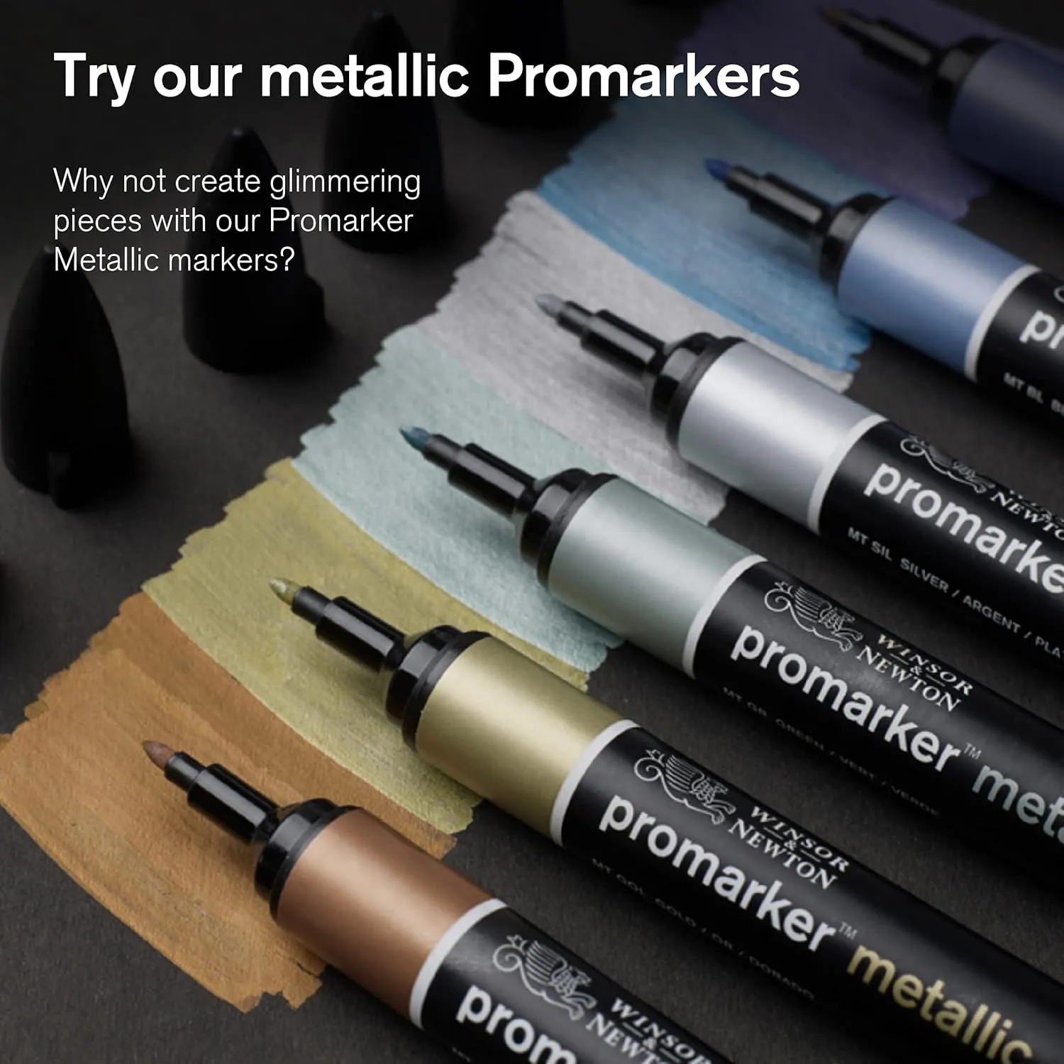Winsor & Newton ProMarker Set, 12 Count, Manga Romance