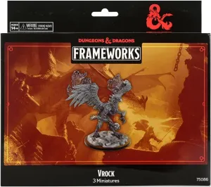 WizKids D&D Frameworks: Vrock - Unpainted and Unassembled