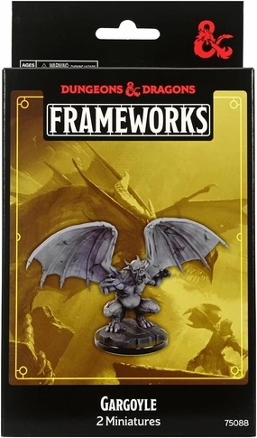 WizKids D&D Frameworks: Gargoyle - Unpainted and Unassembled