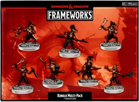 WizKids D&D Frameworks: Kobolds - Unpainted and Unassembled