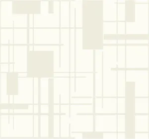 York Wallcoverings Piet Water-Activated Removable Wallpaper - Metallic |Spray with Water and Hang | Ultra Easy