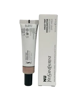 Yves Saint Laurent NU ROSY QUARTZ Halo Tint Highlighter Illuminateur Effet Skincare YSL Makeup 0.5 Fl. Oz / 15 ml