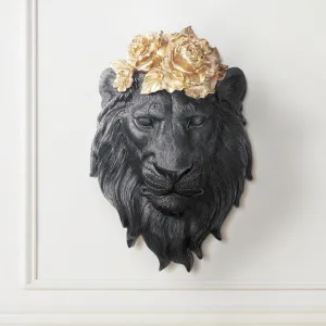 Z Gallerie Leon Coronado Plaque, Elegant Gold & Black Resin Decorative Accessories, Animalia Plaques Wall Art for Living Room, Bedroom & Home Office